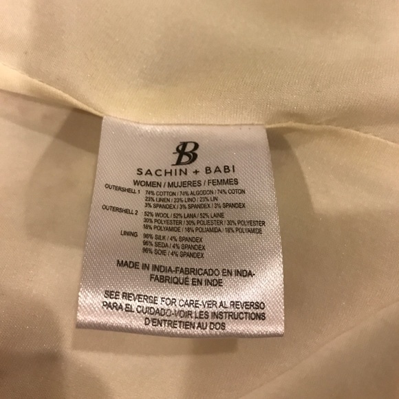 SaChin + Babi cropped Embellished Jacket - Picture 6 of 6